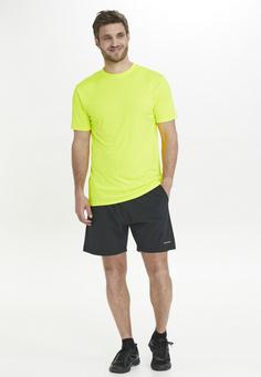 Rückansicht von Endurance Dipose Laufshirt Herren 5001 Safety Yellow