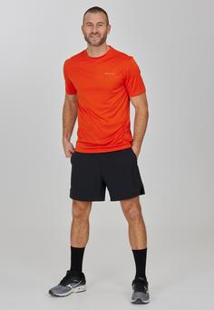 Rückansicht von Endurance Dipose Laufshirt Herren 5013 Pureed Pumpkin