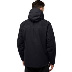 Rückansicht von Jack Wolfskin ROMBERG 3IN1 JKT M Doppeljacke Herren black