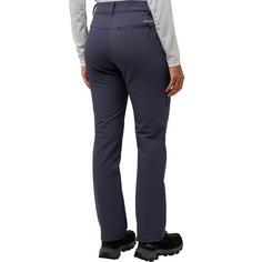 Rückansicht von Jack Wolfskin ACTIVATE THERMIC PANTS W Softshellhose Damen graphite