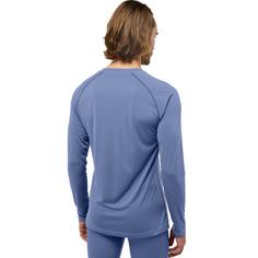 Rückansicht von Jack Wolfskin INFINITE LIGHT LS M Funktionsshirt Herren nature blue