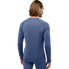 Rückansicht von Jack Wolfskin INFINITE WARM LS M Funktionsshirt Herren nature blue