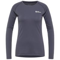 Jack Wolfskin INFINITE LIGHT LS W Funktionsshirt Damen - graphite