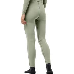 Rückansicht von Jack Wolfskin INFINITE LIGHT PANTS W Funktionshose Damen mint leaf