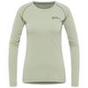 Jack Wolfskin INFINITE LIGHT LS W Funktionsshirt Damen - mint leaf