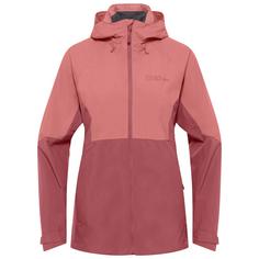 Jack Wolfskin GLAABACH 3IN1 JKT W Doppeljacke Damen red ochre