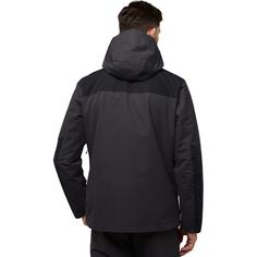 Rückansicht von Jack Wolfskin JASPER 3IN1 JKT M Doppeljacke Herren phantom