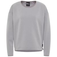 Jack Wolfskin WANDEREST PULLOVER W Sweatshirt Damen - dark taupe