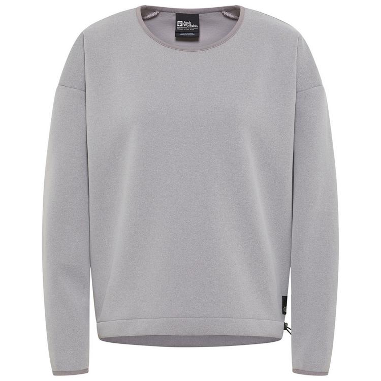 Jack Wolfskin Jack Wolfskin WANDEREST PULLOVER W Sweatshirt Damen - dark taupe - 0 | SportScheck