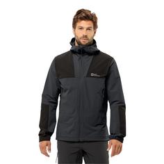 Rückansicht von Jack Wolfskin ANDUR JKT M Softshelljacke Herren phantom