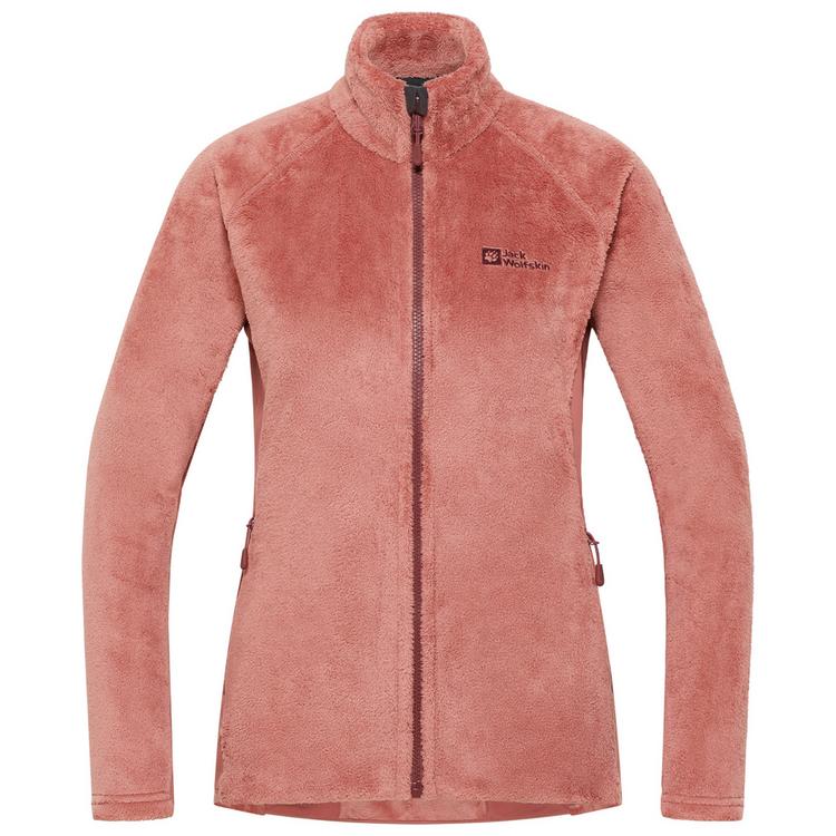 Jack Wolfskin Jack Wolfskin ROTWAND FZ W Fleecejacke Damen - mineral red - 0 | SportScheck