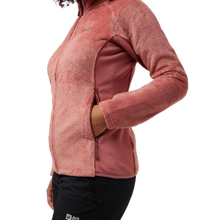 Jack Wolfskin Jack Wolfskin ROTWAND FZ W Fleecejacke Damen - mineral red - 1 | SportScheck