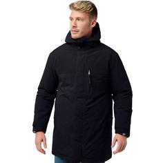 Rückansicht von Jack Wolfskin GLETSCHERSEE PARKA M Parka Herren black