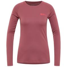 Jack Wolfskin INFINITE LIGHT LS W Funktionsshirt Damen red ochre