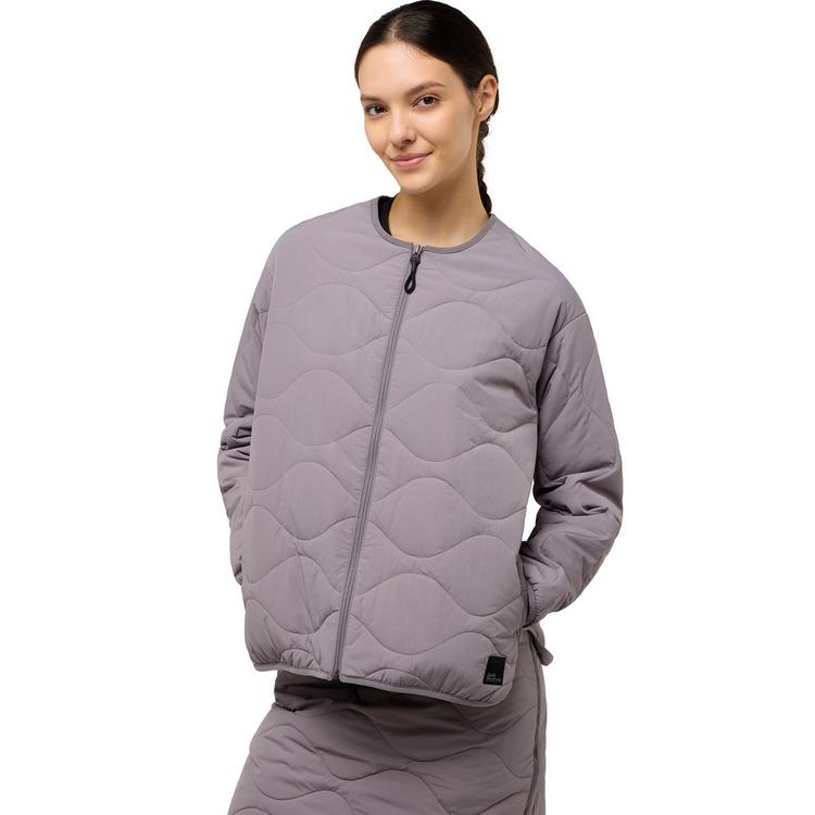 Jack Wolfskin Jack Wolfskin WANDERSOME INS JKT W Fahrradjacke Damen - dark taupe - 0 | SportScheck