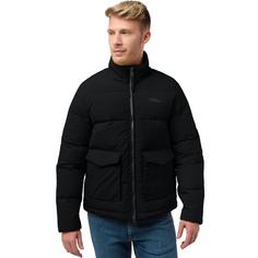 Rückansicht von Jack Wolfskin NORDLICHT JKT M Daunenjacke Herren black