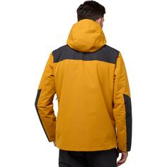 Rückansicht von Jack Wolfskin JASPER 3IN1 JKT M Doppeljacke Herren safflower