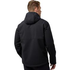 Rückansicht von Jack Wolfskin WINDLAND JKT M Funktionsjacke Herren black