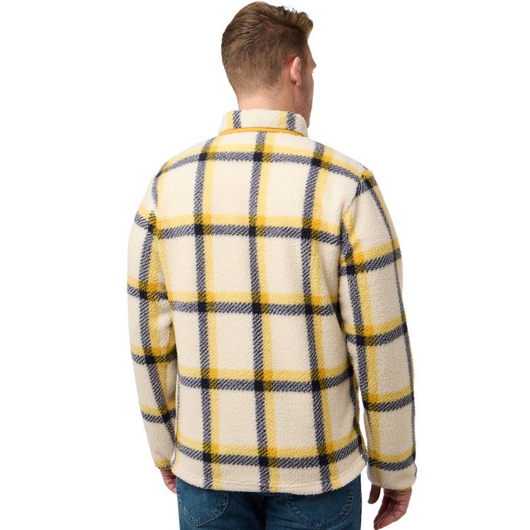 Jack Wolfskin Jack Wolfskin FELSLICHT CHECK JKT M Fleecejacke Herren - panna cotta - 1 | SportScheck