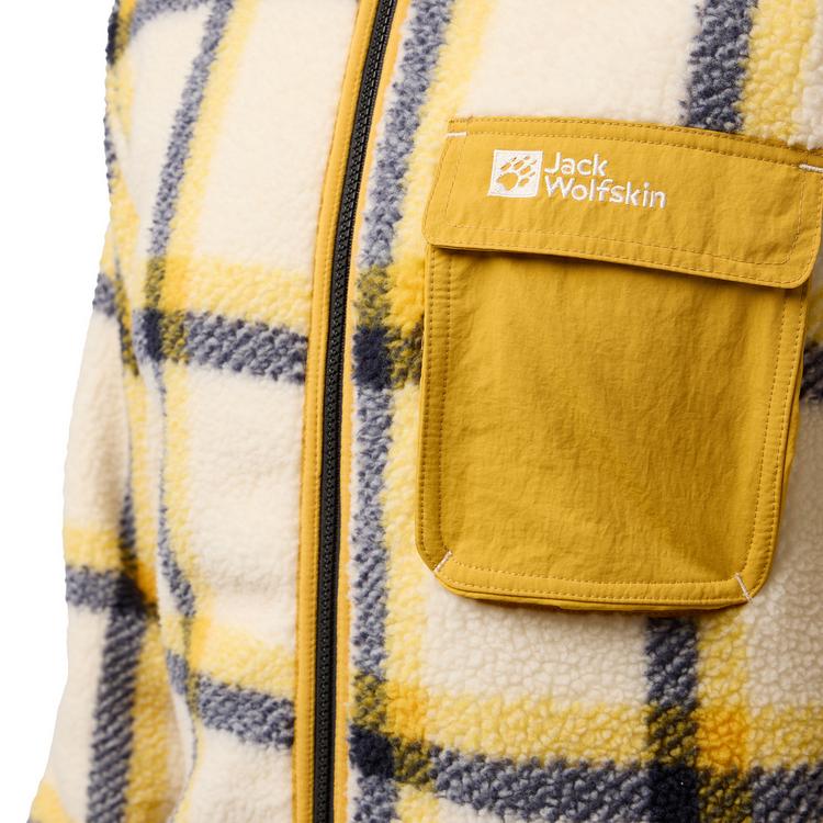Jack Wolfskin Jack Wolfskin FELSLICHT CHECK JKT M Fleecejacke Herren - panna cotta - 2 | SportScheck