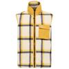 Jack Wolfskin FELSLICHT CHECK VEST M Fleeceweste Herren - panna cotta