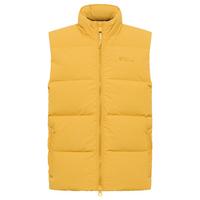 Jack Wolfskin NORDLICHT VEST M Daunenweste Herren - mustard