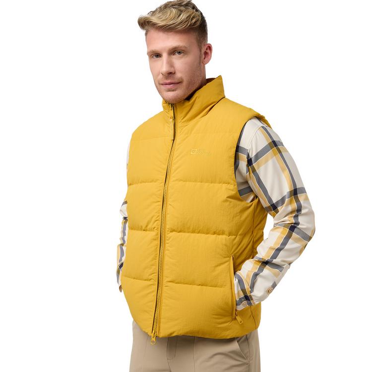 Jack Wolfskin Jack Wolfskin NORDLICHT VEST M Daunenweste Herren - mustard - 0 | SportScheck