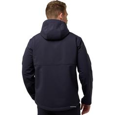 Rückansicht von Jack Wolfskin WINDLAND JKT M Funktionsjacke Herren dark navy