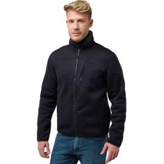 Rückansicht von Jack Wolfskin KAMINFEUER JKT M Fleecejacke Herren dark navy