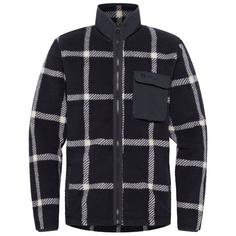 Jack Wolfskin FELSLICHT CHECK JKT M Fleecejacke Herren dark navy