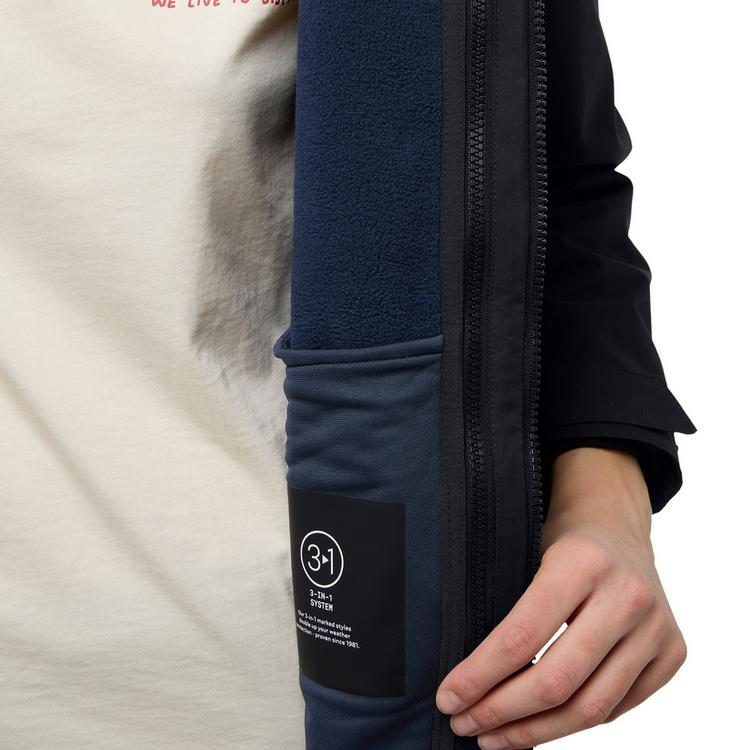 Jack Wolfskin Jack Wolfskin BAYLIGHT 3IN1 COAT W Funktionsmantel Damen - black - 7 | SportScheck