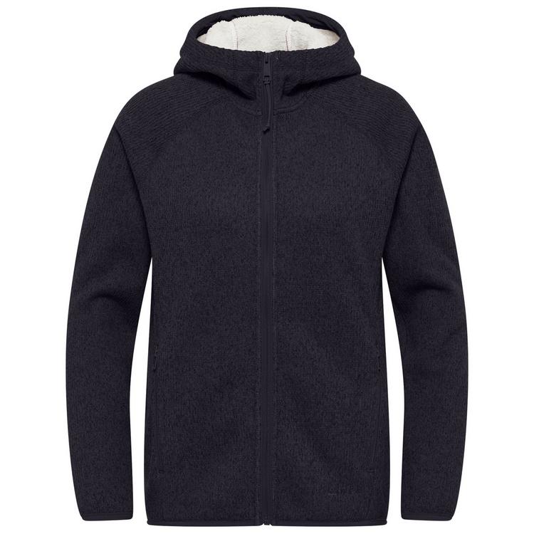 Jack Wolfskin Jack Wolfskin KAMINFEUER HOODED JKT W Fleecejacke Damen - dark navy - 0 | SportScheck