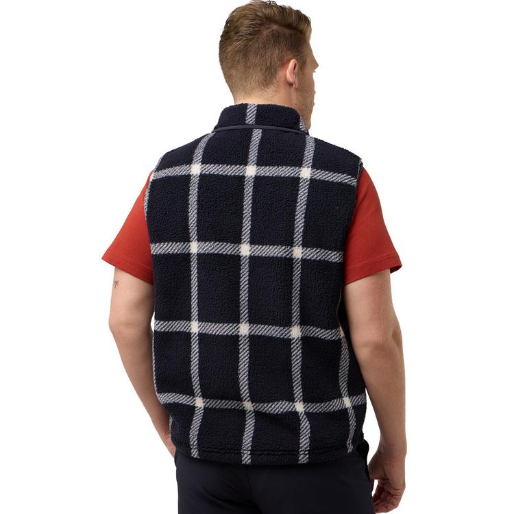 Jack Wolfskin Jack Wolfskin FELSLICHT CHECK VEST M Fleeceweste Herren - dark navy - 1 | SportScheck