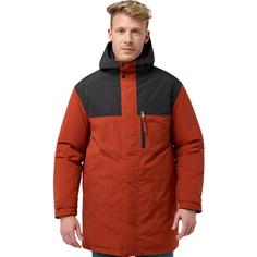 Rückansicht von Jack Wolfskin GLETSCHERSEE PARKA M Parka Herren intense rust