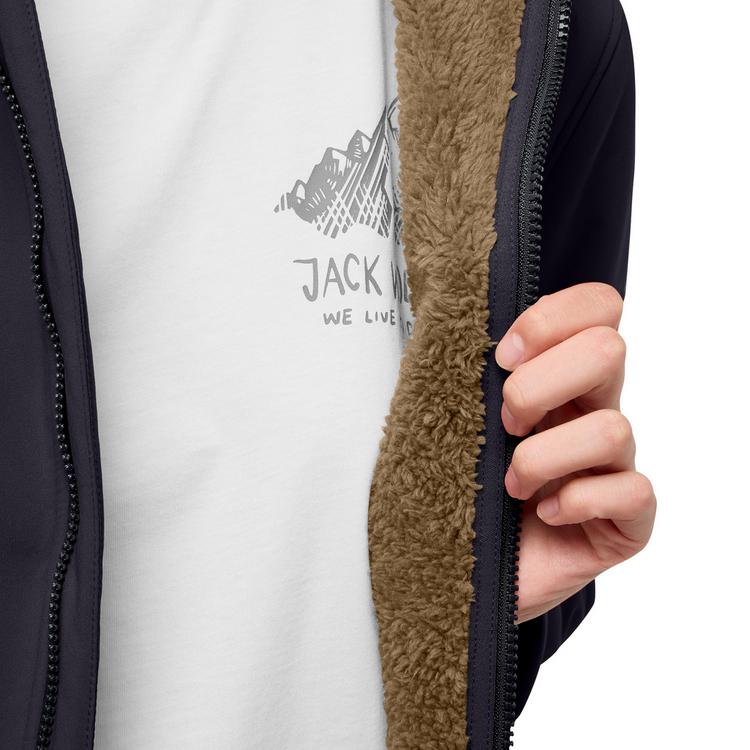 Jack Wolfskin Jack Wolfskin WINDLAND COAT W Fleecemantel Damen - dark navy - 3 | SportScheck