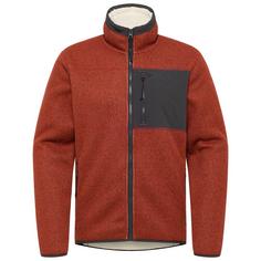 Jack Wolfskin KAMINFEUER JKT M Fleecejacke Herren intense rust