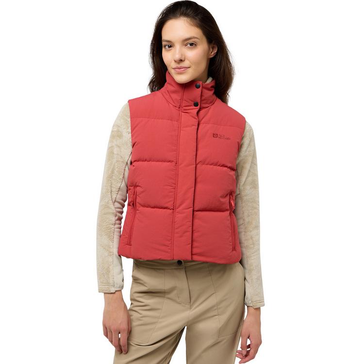 Jack Wolfskin Jack Wolfskin NORDLICHT VEST W Outdoorweste Damen - red coral - 0 | SportScheck