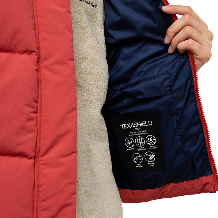 Jack Wolfskin Jack Wolfskin NORDLICHT VEST W Outdoorweste Damen - red coral - 3 | SportScheck