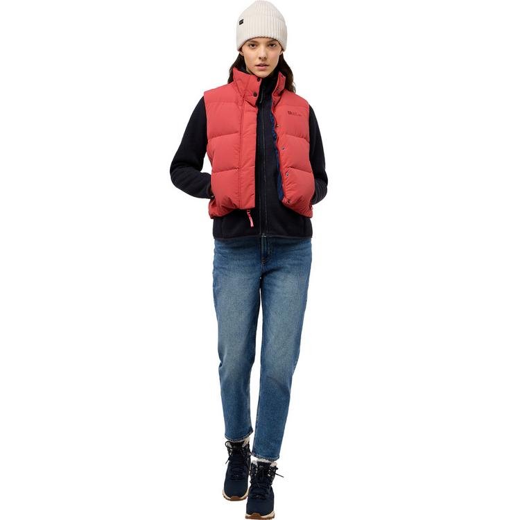 Jack Wolfskin Jack Wolfskin NORDLICHT VEST W Outdoorweste Damen - red coral - 4 | SportScheck