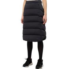 Rückansicht von Jack Wolfskin MORGENTAU SKIRT W Outdoorrock Damen phantom