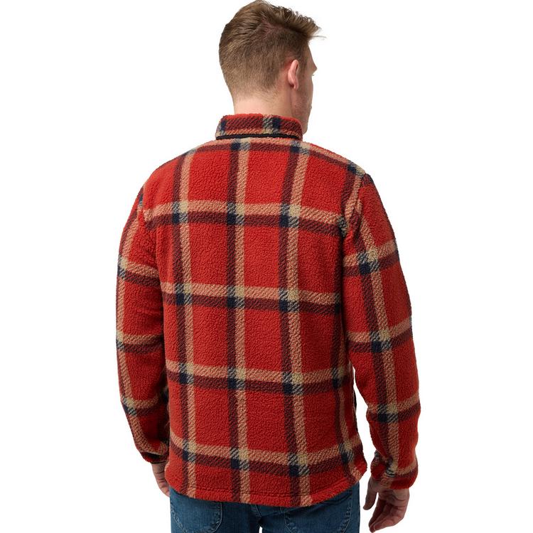 Jack Wolfskin Jack Wolfskin FELSLICHT CHECK JKT M Fleecejacke Herren - intense rust - 1 | SportScheck