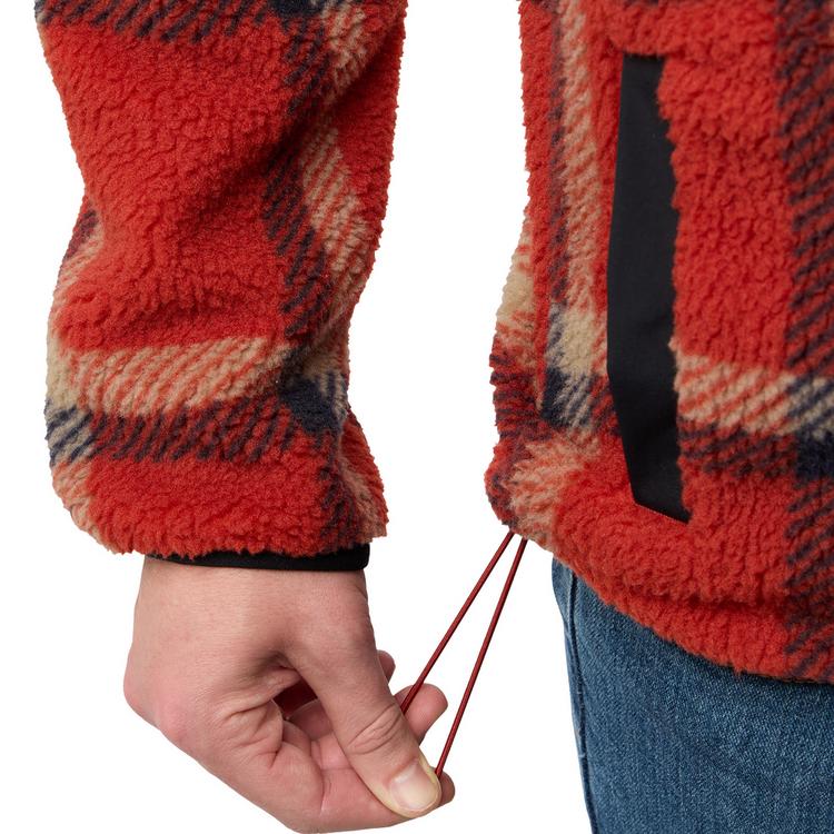 Jack Wolfskin Jack Wolfskin FELSLICHT CHECK JKT M Fleecejacke Herren - intense rust - 3 | SportScheck