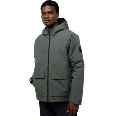 Rückansicht von Jack Wolfskin TEMPELTOR JKT M Funktionsjacke Herren slate green