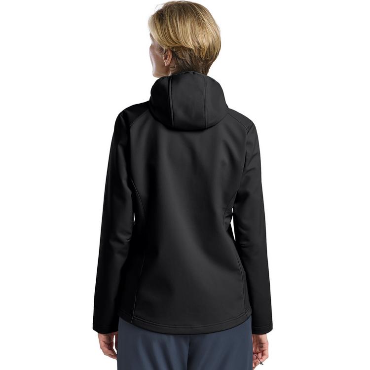 Jack Wolfskin Jack Wolfskin BORNBERG HOODY W Softshelljacke Damen - black - 6 | SportScheck