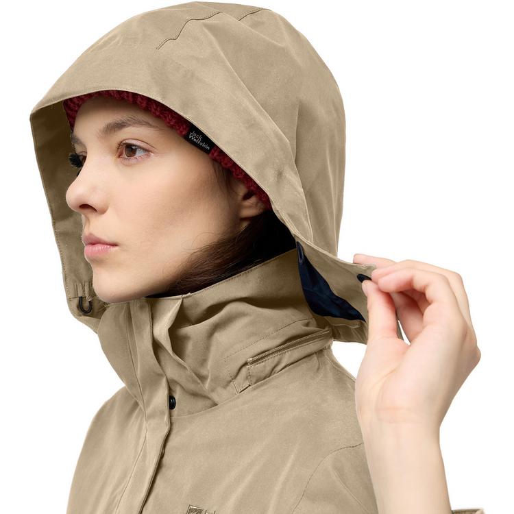 Jack Wolfskin Jack Wolfskin BAYLIGHT 3IN1 COAT W Funktionsmantel Damen - anis - 4 | SportScheck