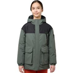 Rückansicht von Jack Wolfskin TEEN 2L INS PARKA Y Parka Kinder slate green