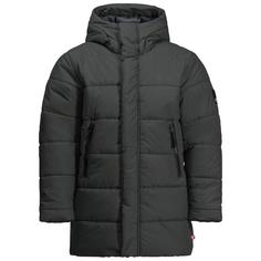 Jack Wolfskin TEEN INS LONG JACKET Y Funktionsjacke Kinder granite black