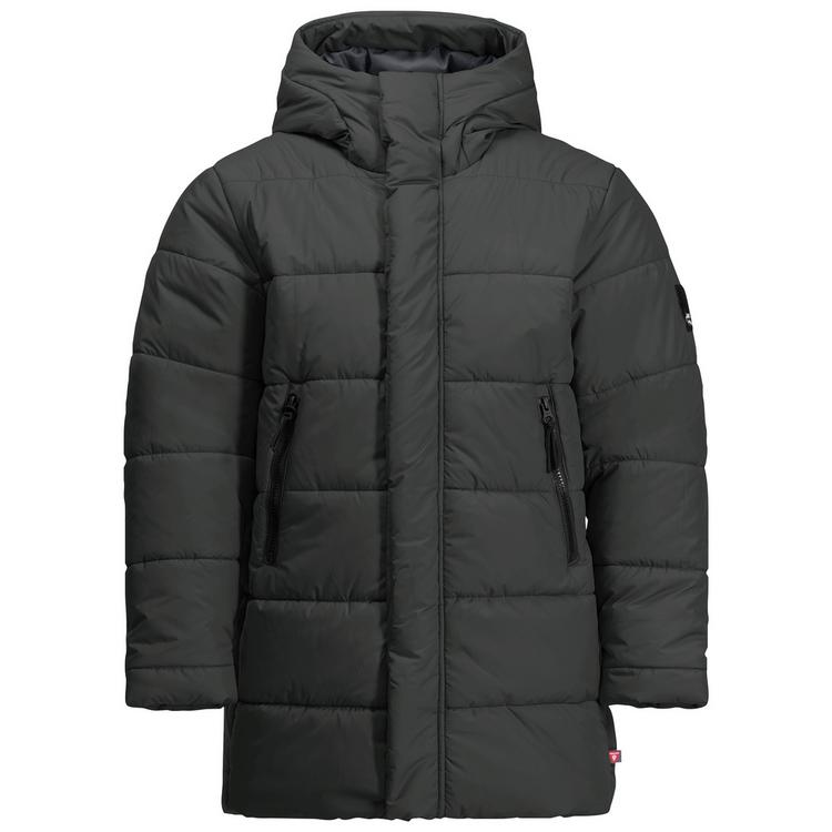 Jack Wolfskin Jack Wolfskin TEEN INS LONG JACKET Y Funktionsjacke Kinder - granite black - 0 | SportScheck