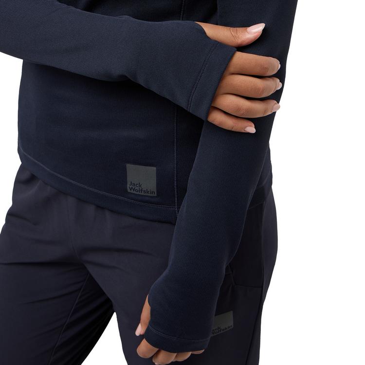 Jack Wolfskin Jack Wolfskin BIKE COMMUTE HZ W Sweatshirt Damen - dark navy - 5 | SportScheck