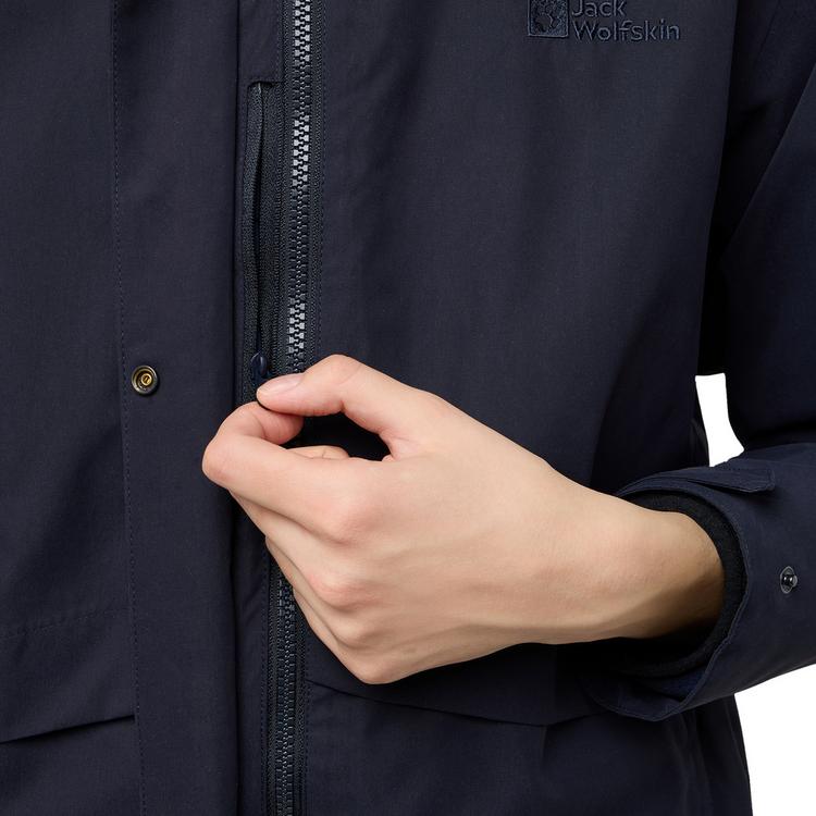 Jack Wolfskin Jack Wolfskin BAYLIGHT 3IN1 COAT W Funktionsmantel Damen - dark navy - 5 | SportScheck